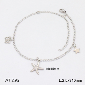 2A9001697ablb-226  Stainless Steel Anklets