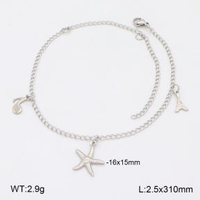 2A9001698ablb-226  Stainless Steel Anklets