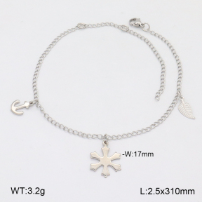 2A9001700ablb-226  Stainless Steel Anklets