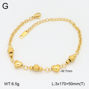 2B2004576bbov-747  Stainless Steel Bracelet