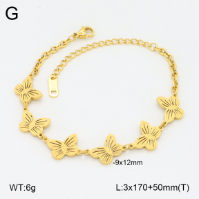 2B2004580bbov-747  Stainless Steel Bracelet