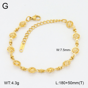 2B2004582bbov-747  Stainless Steel Bracelet