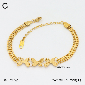 2B2004588bbov-747  Stainless Steel Bracelet