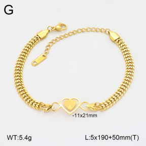 2B2004592bbov-747  Stainless Steel Bracelet