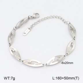 2B4005104bbov-747  Stainless Steel Bracelet