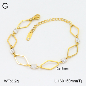 2B4005109bbov-747  Stainless Steel Bracelet