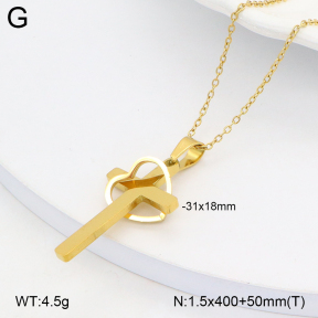 2N2006522bbml-452  Stainless Steel Necklace