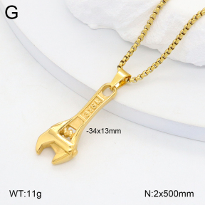 2N2006620aakl-704  Stainless Steel Necklace