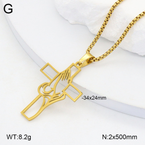 2N2006623aajl-704  Stainless Steel Necklace