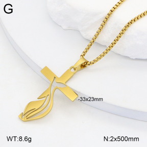 2N2006624aajl-704  Stainless Steel Necklace