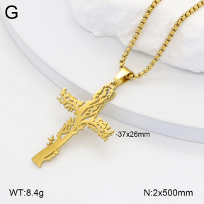 2N2006636aajl-704  Stainless Steel Necklace