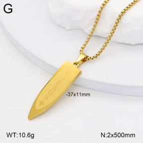 2N2006637aajl-704  Stainless Steel Necklace