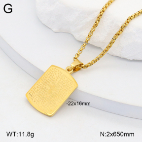 2N2006650aajl-704  Stainless Steel Necklace