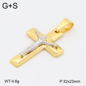 2P2004695bbov-436  Stainless Steel Pendant