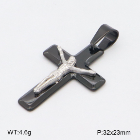 2P2004696bbov-436  Stainless Steel Pendant