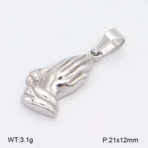 2P2004712ablb-436  Stainless Steel Pendant