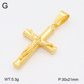 2P2004714bbov-436  Stainless Steel Pendant