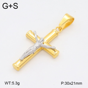 2P2004717bbov-436  Stainless Steel Pendant