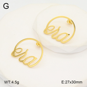 2E2006215vbll-742  Stainless Steel Earrings