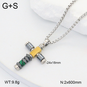 2N2006660ahlv-746  Stainless Steel Necklace