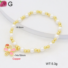 F2B301219vbmb-J81  Fashion Copper Bracelet