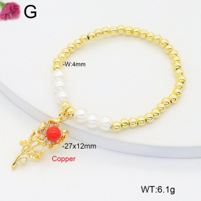 F2B301239vbmb-J81  Fashion Copper Bracelet