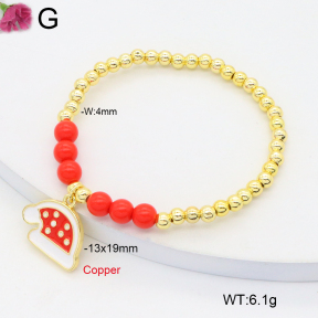 F2B301245vbmb-J81  Fashion Copper Bracelet