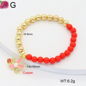 F2B301259vbmb-J81  Fashion Copper Bracelet