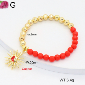 F2B301260vbmb-J81  Fashion Copper Bracelet