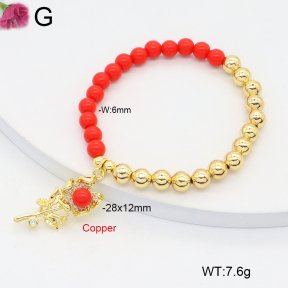 F2B301263vbmb-J81  Fashion Copper Bracelet