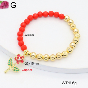 F2B301264vbmb-J81  Fashion Copper Bracelet