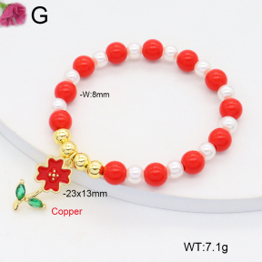 F2B301269vbmb-J81  Fashion Copper Bracelet