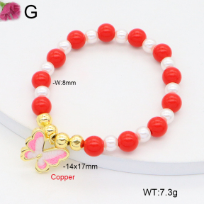 F2B301274vbmb-J81  Fashion Copper Bracelet