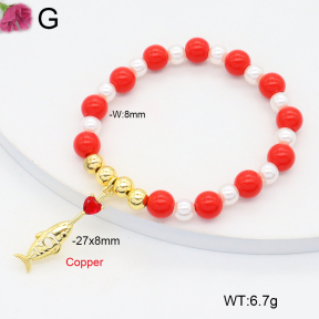 F2B301276vbmb-J81  Fashion Copper Bracelet