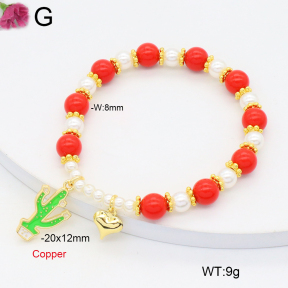 F2B301282vbmb-J81  Fashion Copper Bracelet