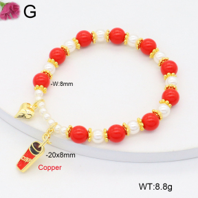 F2B301285vbmb-J81  Fashion Copper Bracelet