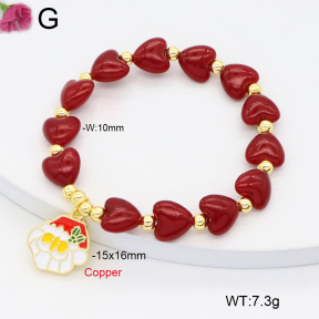 F2B301299vbmb-J81  Fashion Copper Bracelet