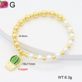 F2B301343vbmb-J81  Fashion Copper Bracelet