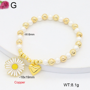 F2B301347vbmb-J81  Fashion Copper Bracelet