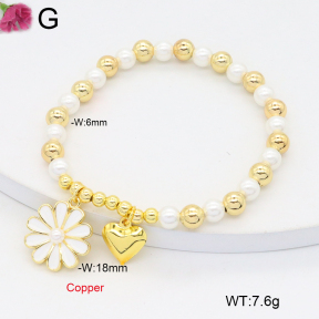 F2B301353vbmb-J81  Fashion Copper Bracelet