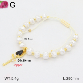 F2B301359vbmb-J81  Fashion Copper Bracelet