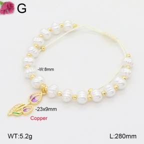 F2B301365vbmb-J81  Fashion Copper Bracelet