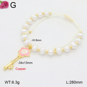 F2B301367vbmb-J81  Fashion Copper Bracelet