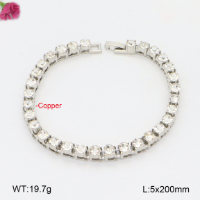 F2B402492ablb-J171  Fashion Copper Bracelet