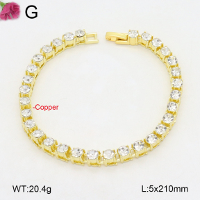 F2B402497ablb-J171  Fashion Copper Bracelet