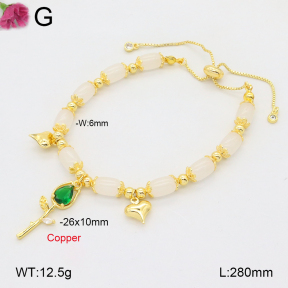 F2B402529vbmb-J81  Fashion Copper Bracelet