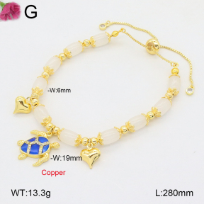 F2B402533vbmb-J81  Fashion Copper Bracelet