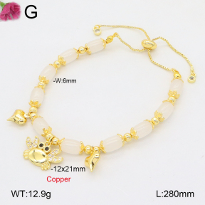 F2B402535vbmb-J81  Fashion Copper Bracelet