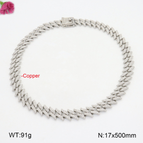 F2N401232bhia-J171  Fashion Copper Necklace