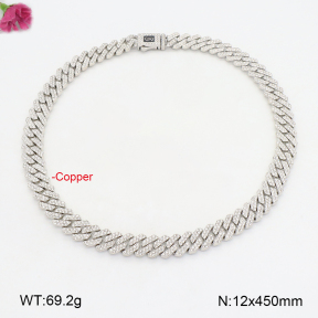 F2N401233bhia-J171  Fashion Copper Necklace